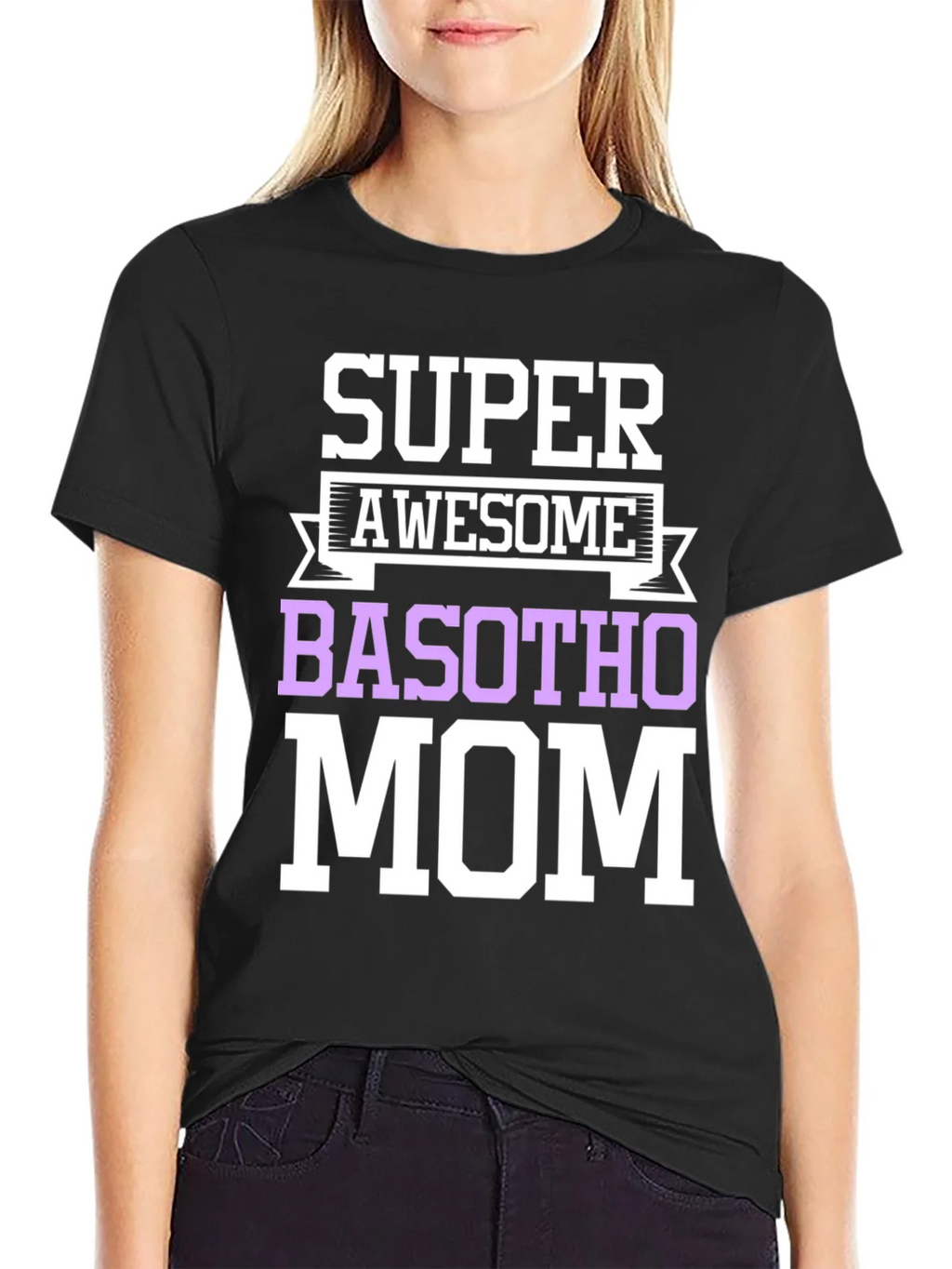 Super Awesome Basotho Mom T-Shirt product image 2