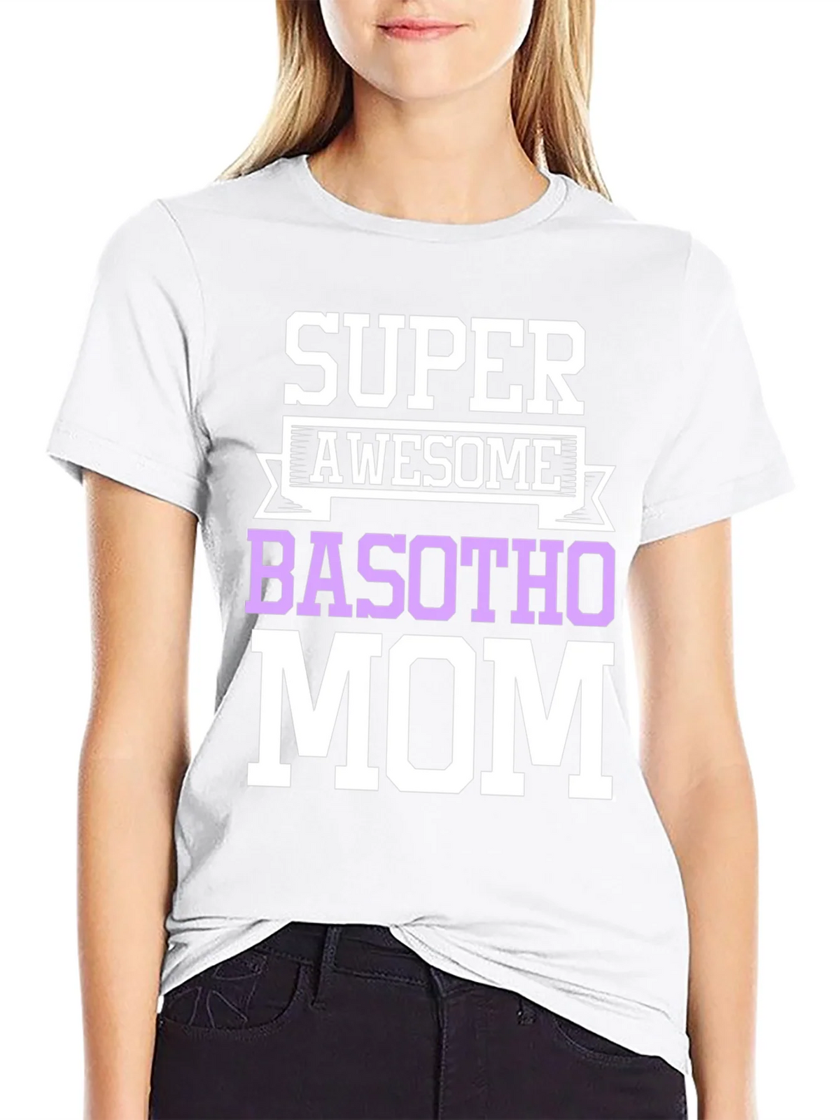 Super Awesome Basotho Mom T-Shirt product image 8