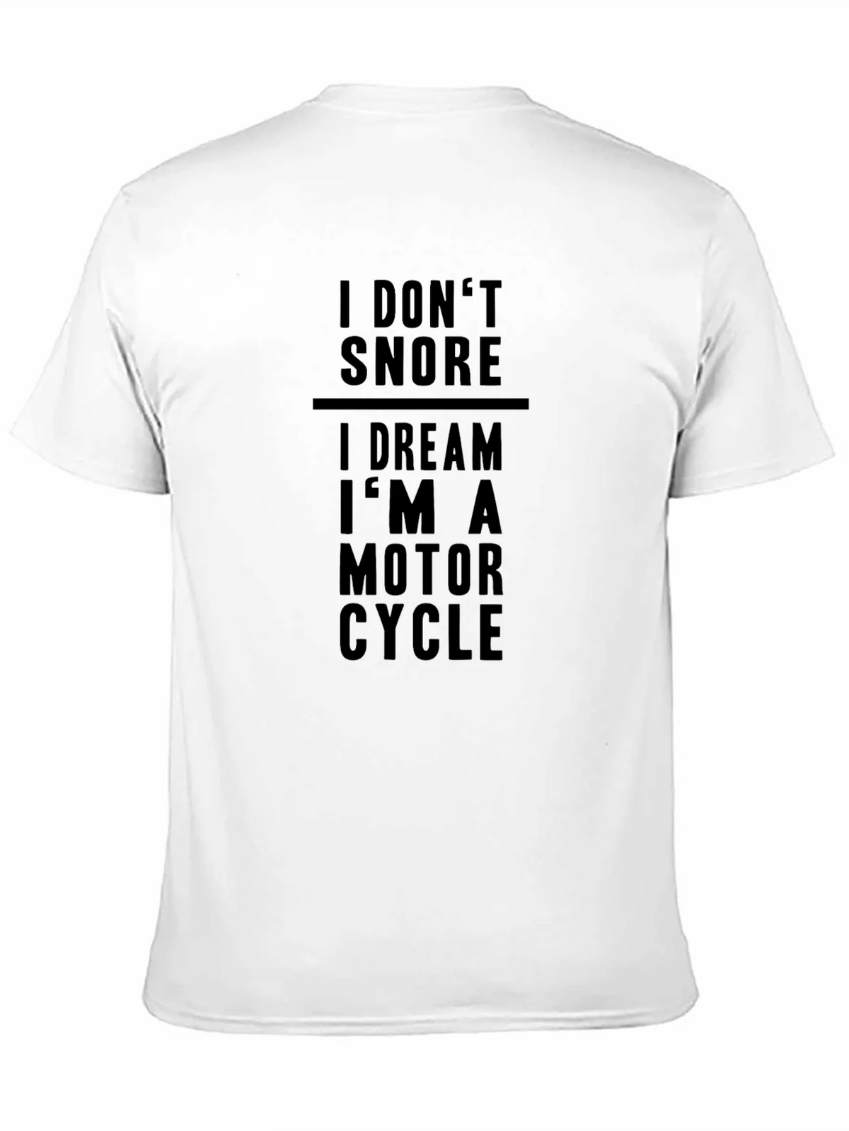Funny Motorcycle Dream T-Shirt product image 10