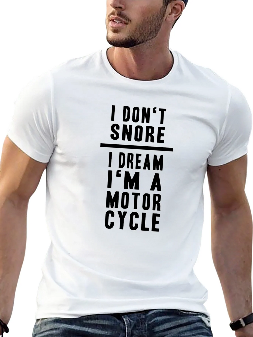 Funny Motorcycle Dream T-Shirt product image 12