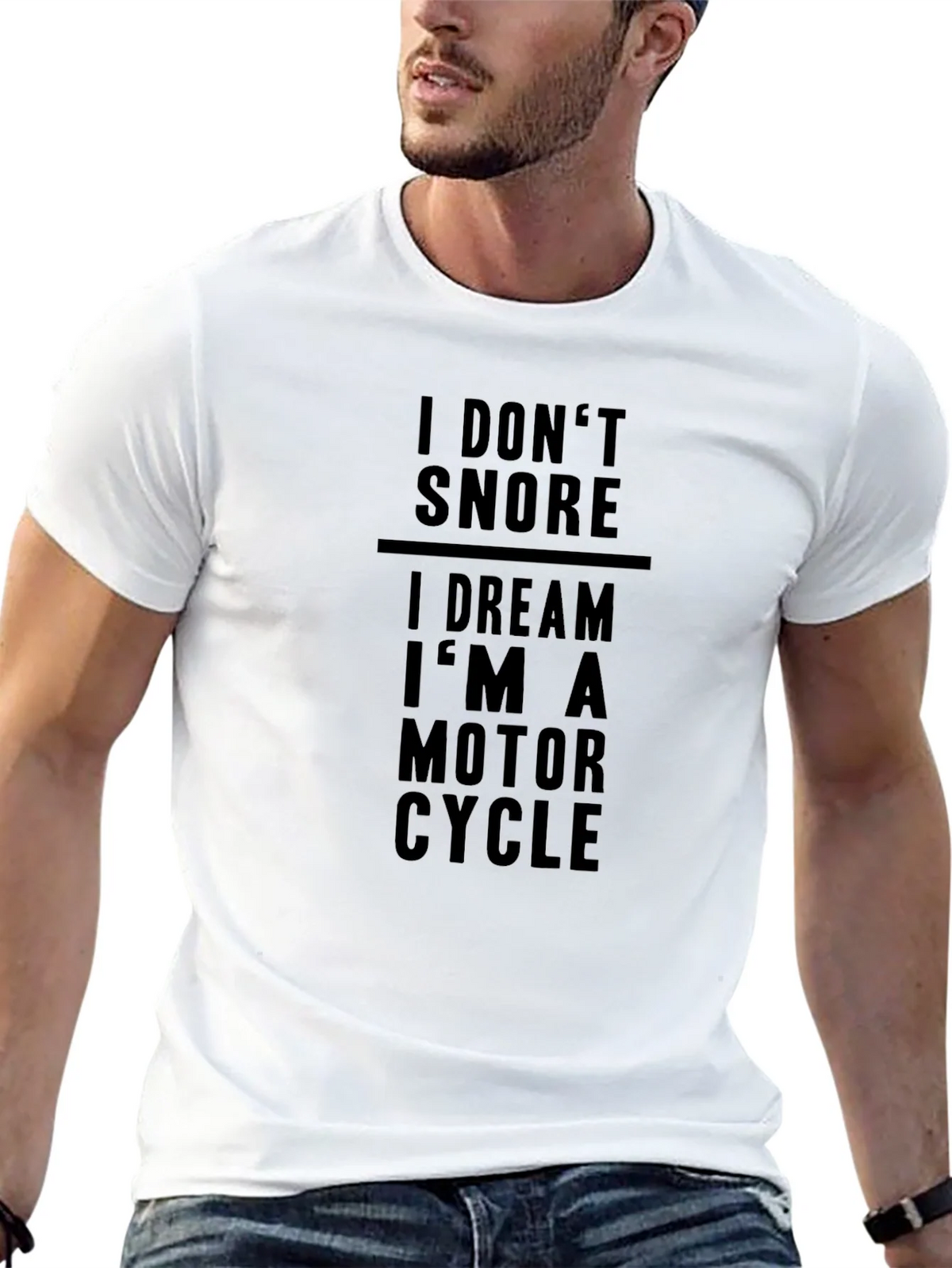 Funny Motorcycle Dream T-Shirt product image 12