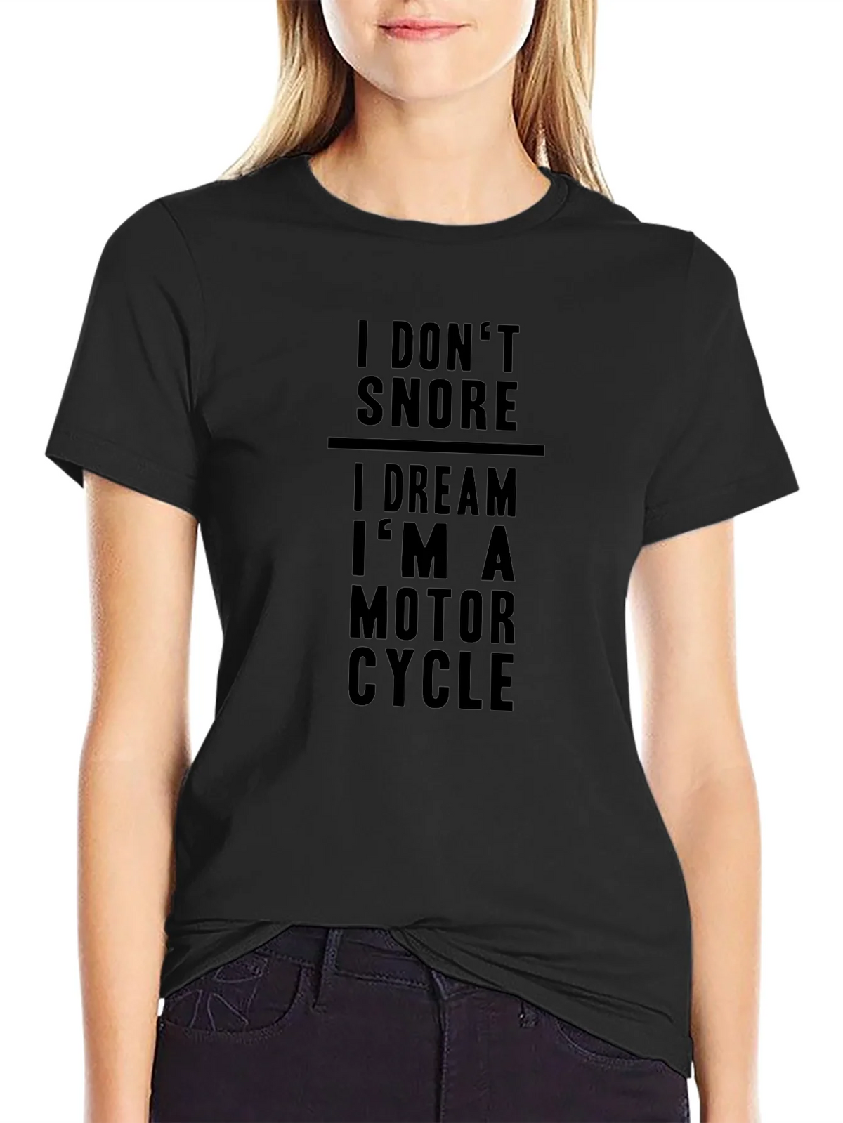 Funny Motorcycle Dream T-Shirt product image 2