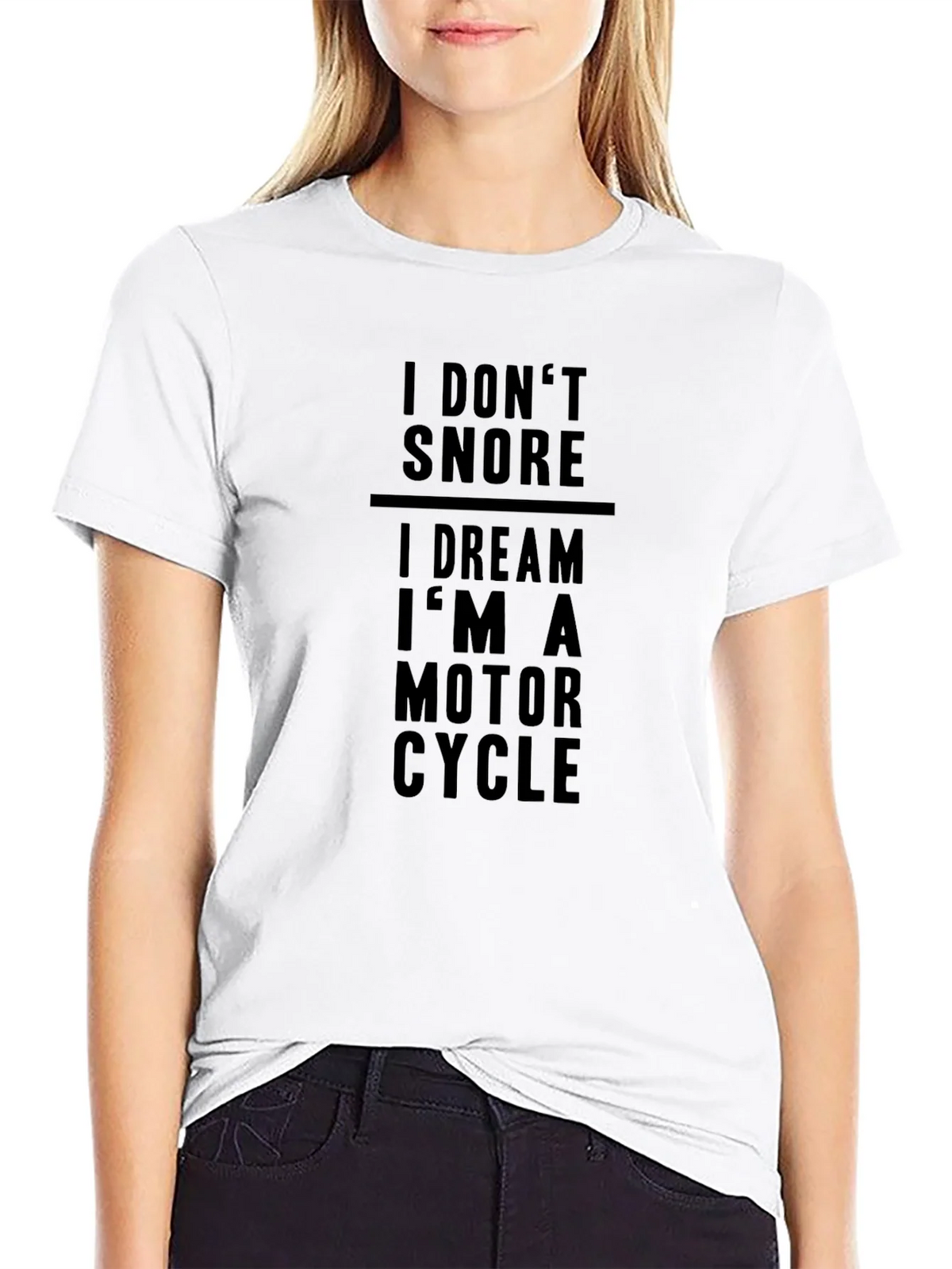 Funny Motorcycle Dream T-Shirt product image 8