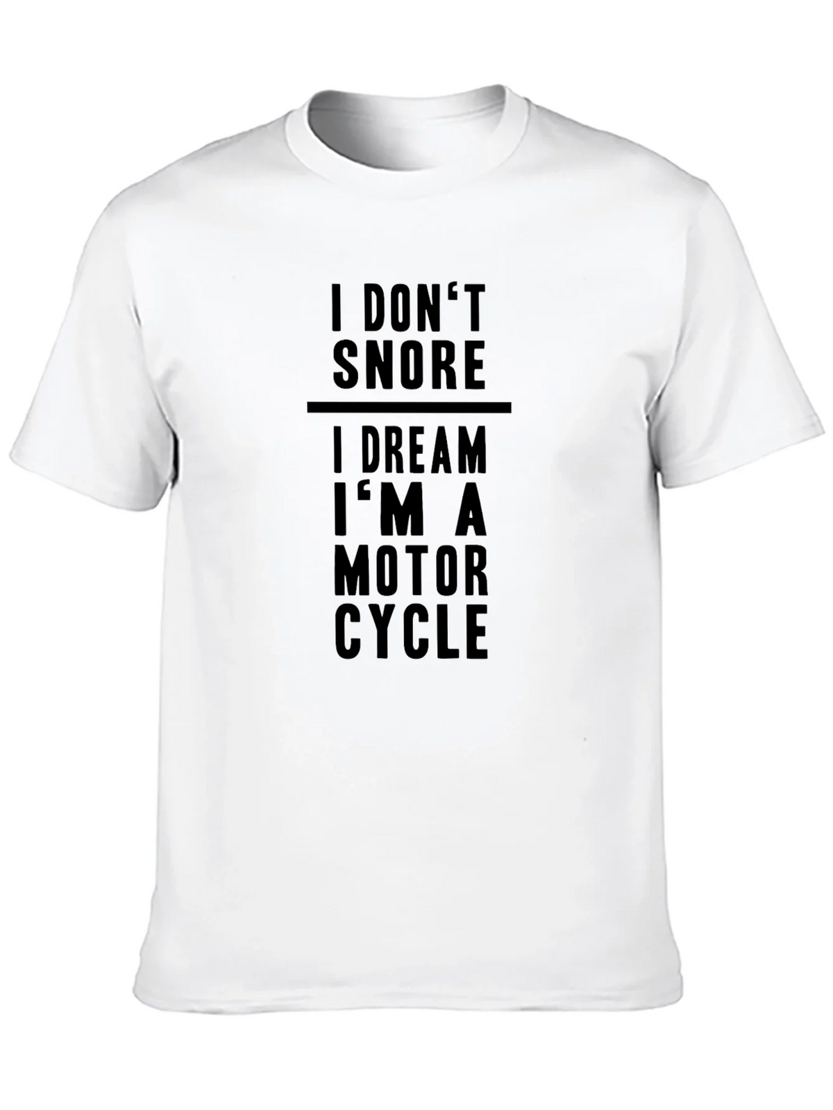 Funny Motorcycle Dream T-Shirt product image 9