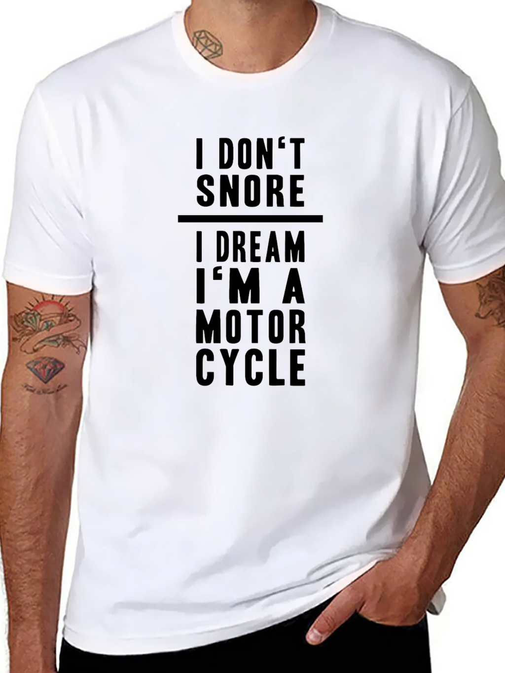 Funny Motorcycle Dream T-Shirt product image 7