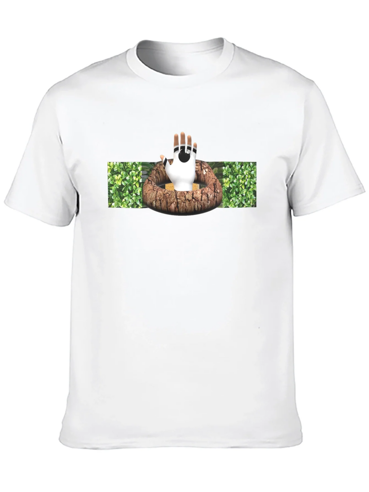 Unique Graphic Tee - Robot Hand Design product image 2