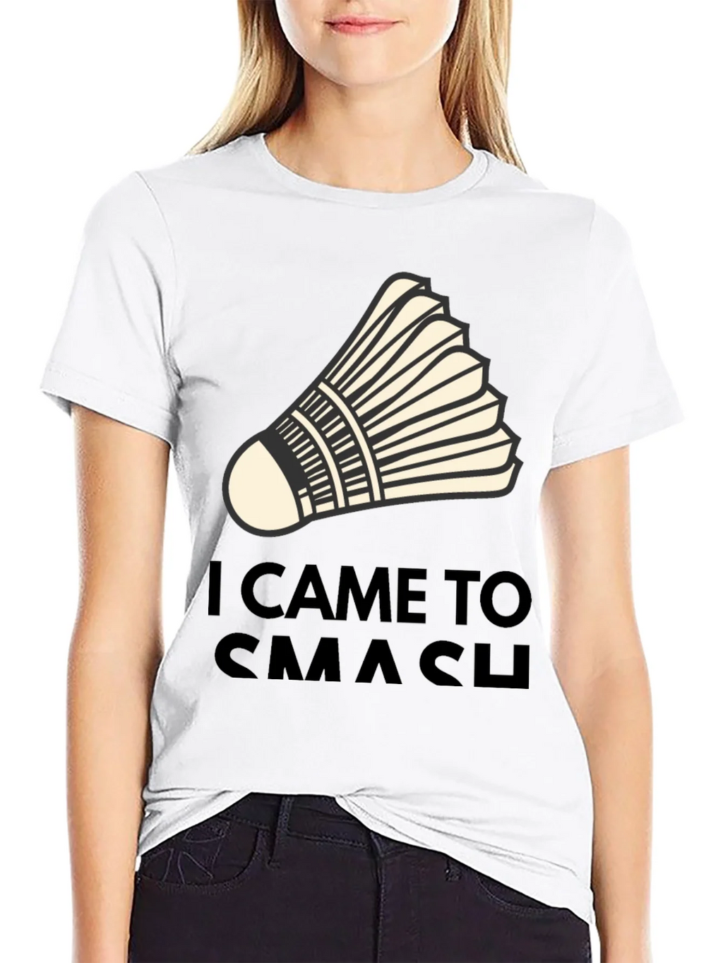 I Came to Smash Badminton T-Shirt product image 8