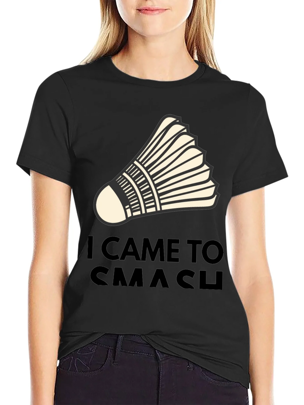 I Came to Smash Badminton T-Shirt product image 2