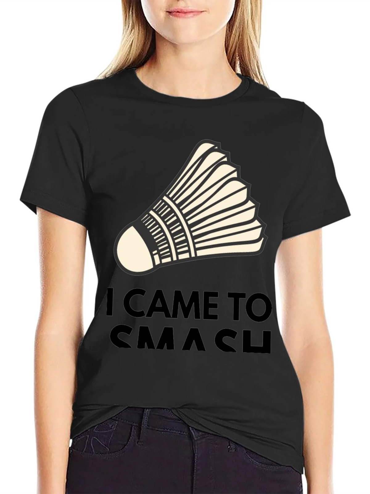 I Came to Smash Badminton T-Shirt product image 2