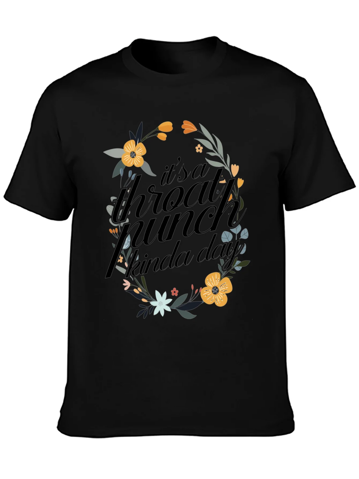 Floral Throat Punch Graphic Tee product image 3