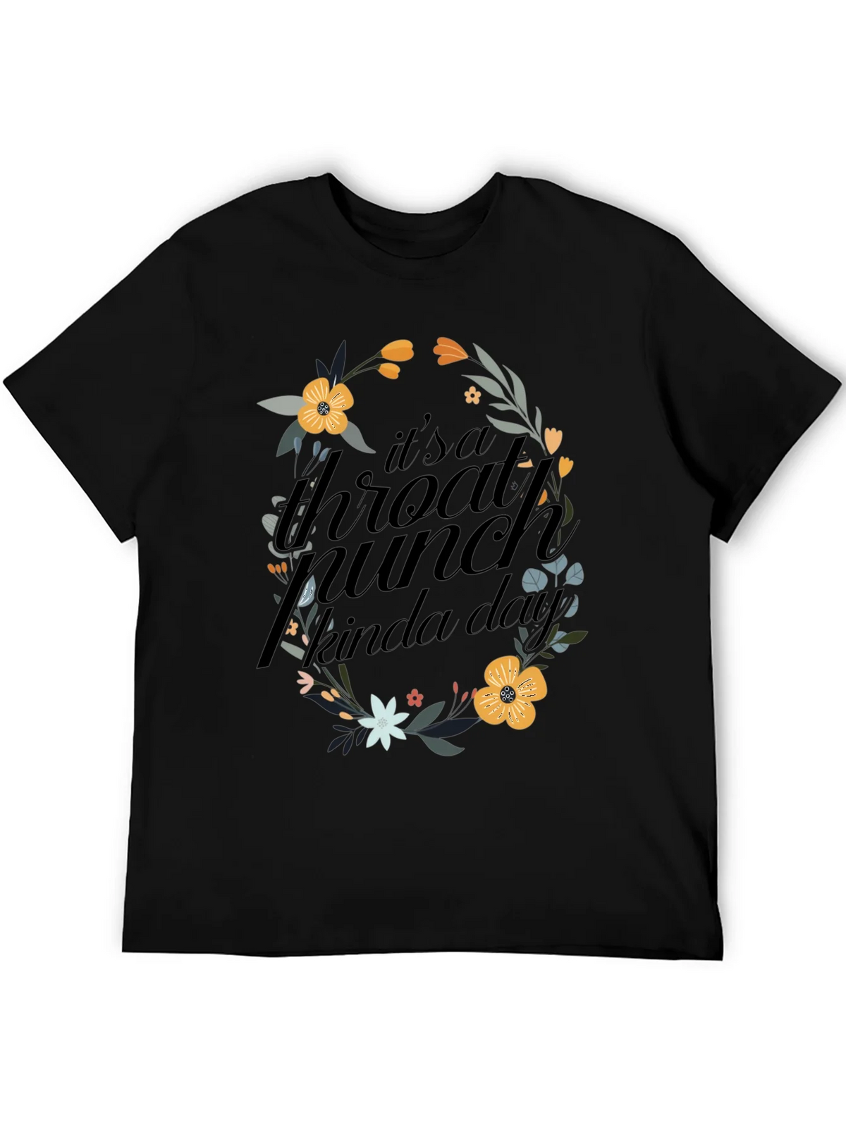 Floral Throat Punch Graphic Tee product image 5