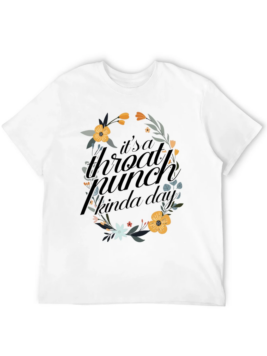 Floral Throat Punch Graphic Tee product image 11