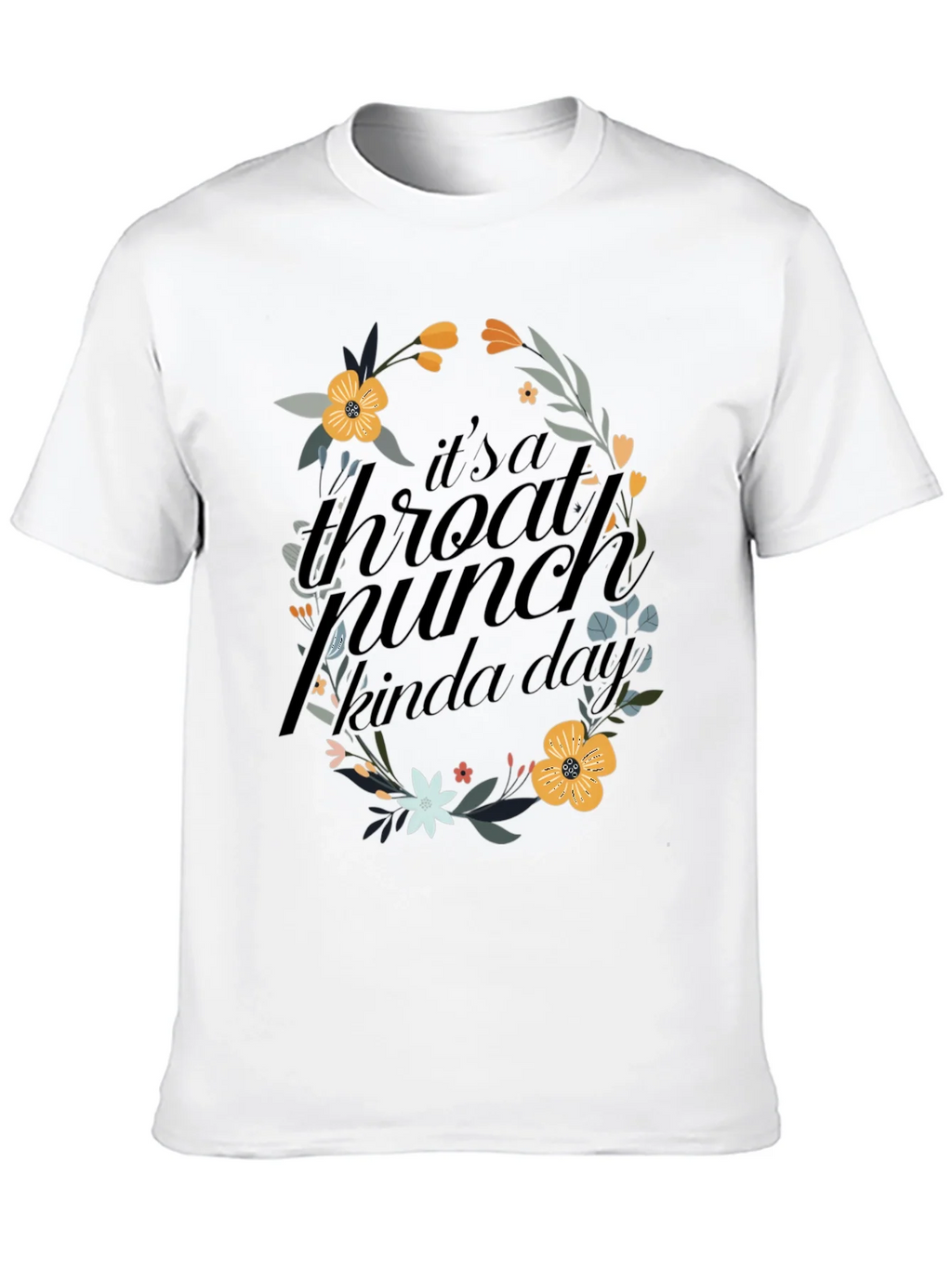 Floral Throat Punch Graphic Tee product image 9