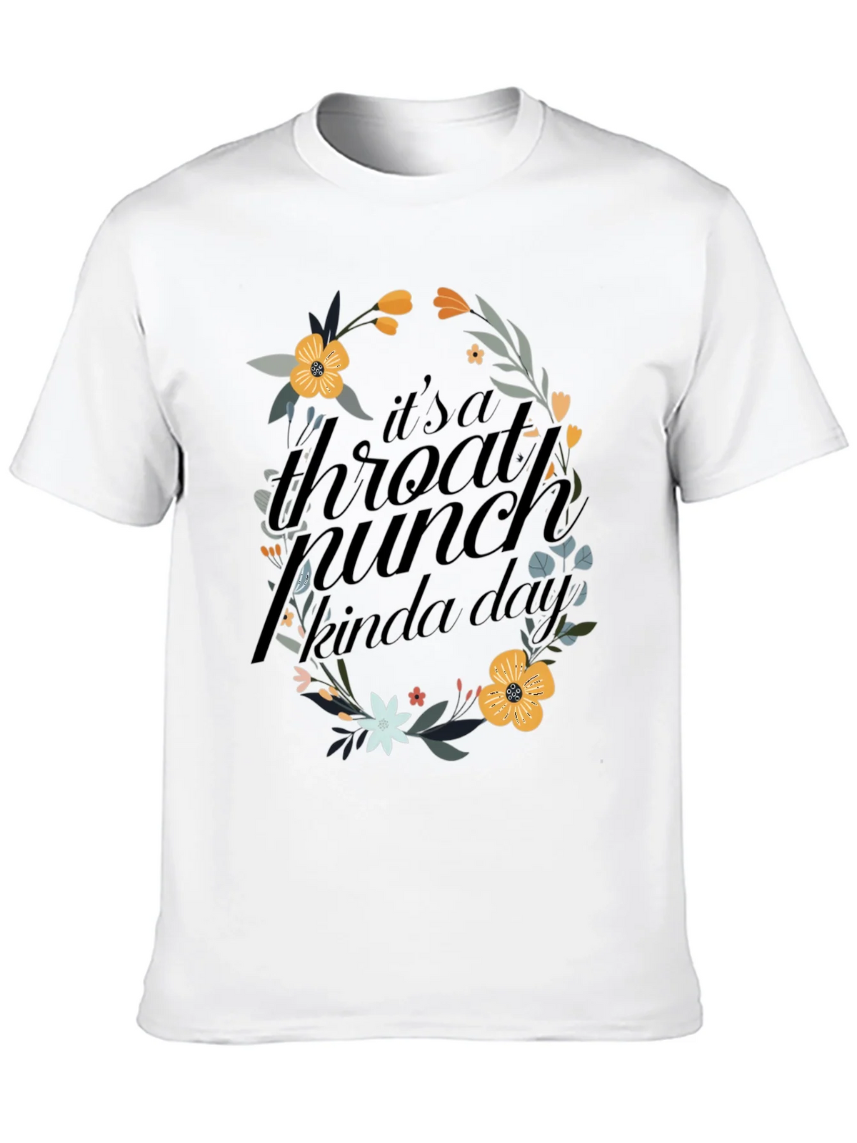 Floral Throat Punch Graphic Tee product image 9