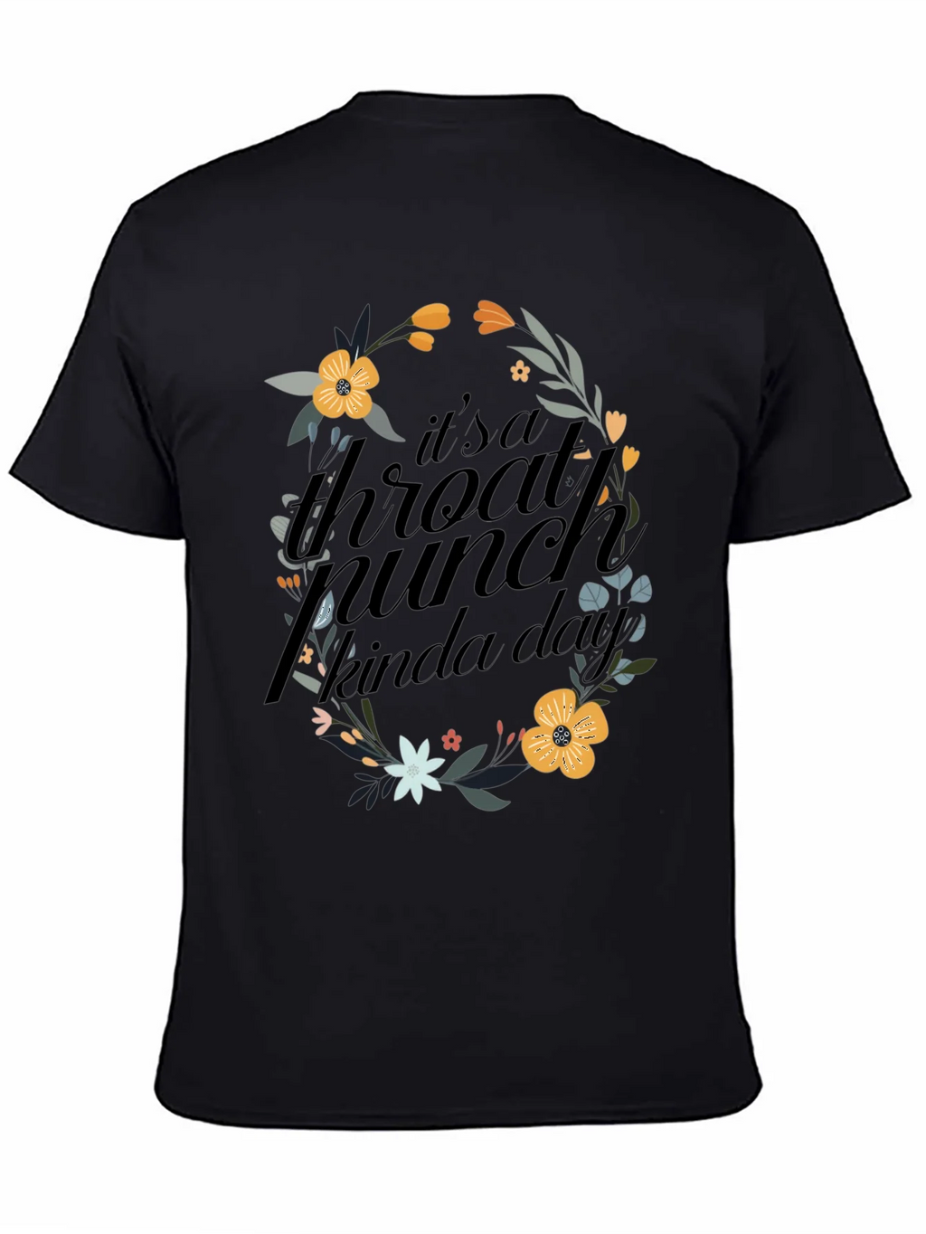 Floral Throat Punch Graphic Tee product image 4