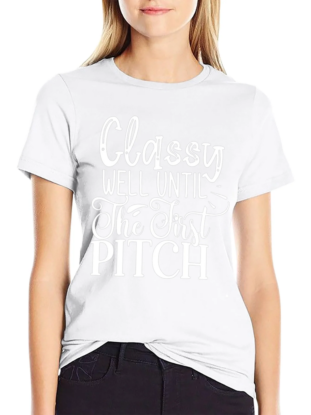 Classy Until First Pitch Graphic Tee product image 8