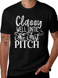 Classy Until First Pitch Graphic Tee product image 1