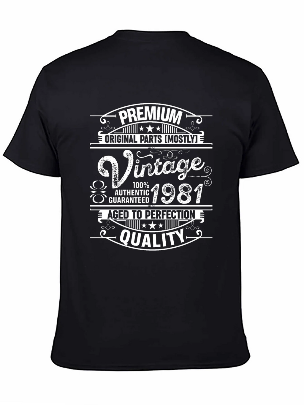 Vintage 1981 Premium Quality T-Shirt product image 4