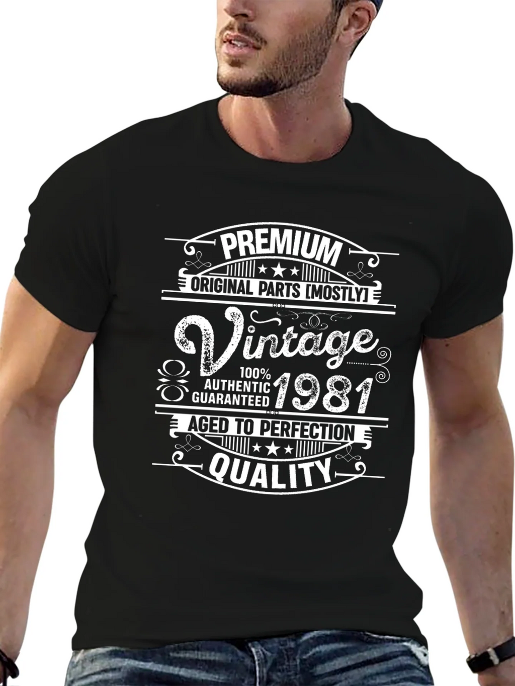 Vintage 1981 Premium Quality T-Shirt product image 6