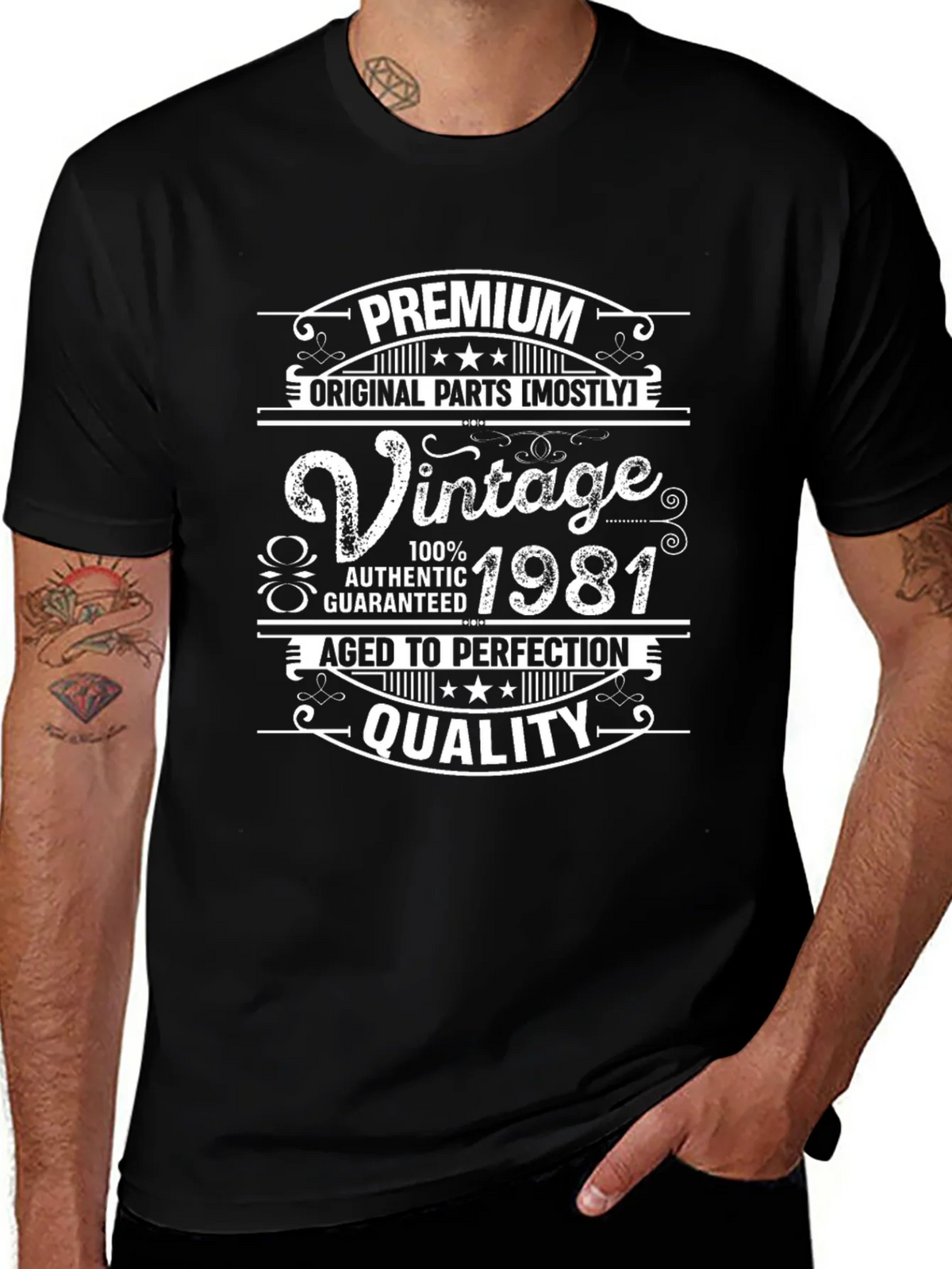 Vintage 1981 Premium Quality T-Shirt product image 1