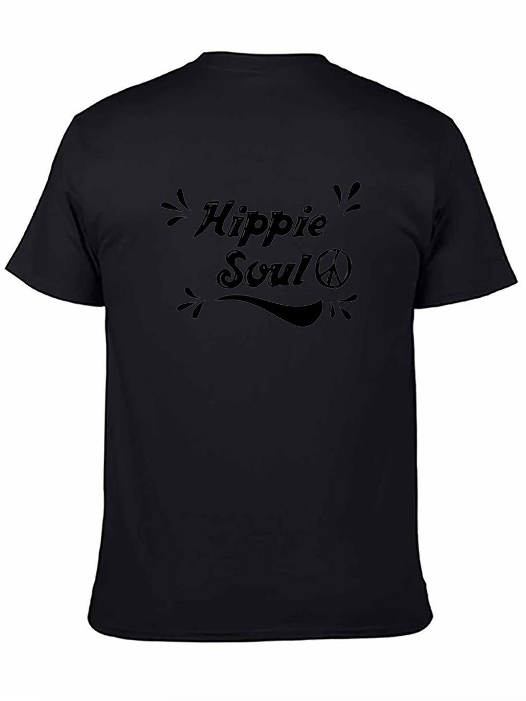 Hippie Soul Black T-Shirt product image 4