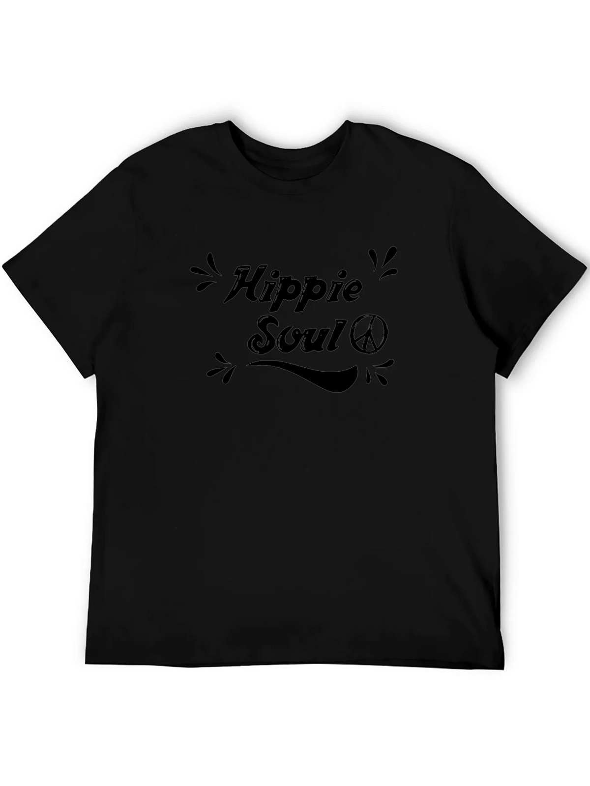 Hippie Soul Black T-Shirt product image 5