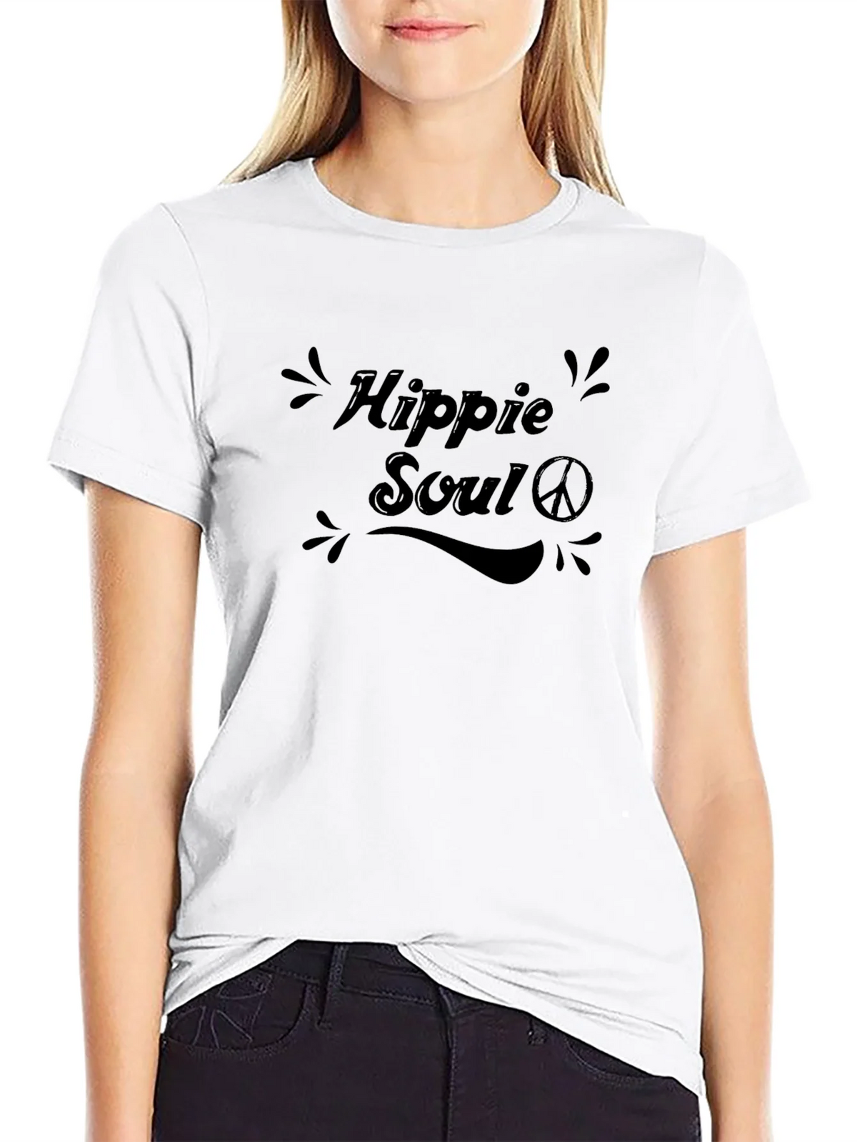 Hippie Soul Black T-Shirt product image 8