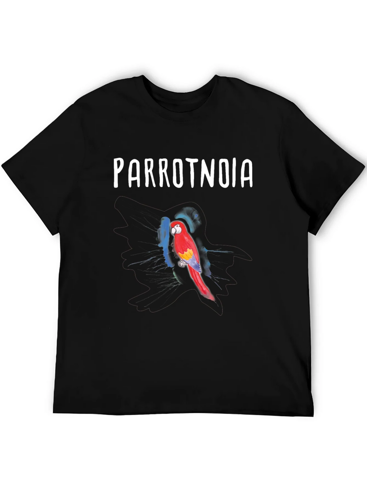 Parrotnoia T-Shirt: Vivid Parrot Design product image 4