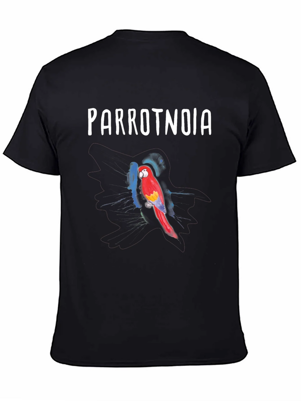 Parrotnoia T-Shirt: Vivid Parrot Design product image 3