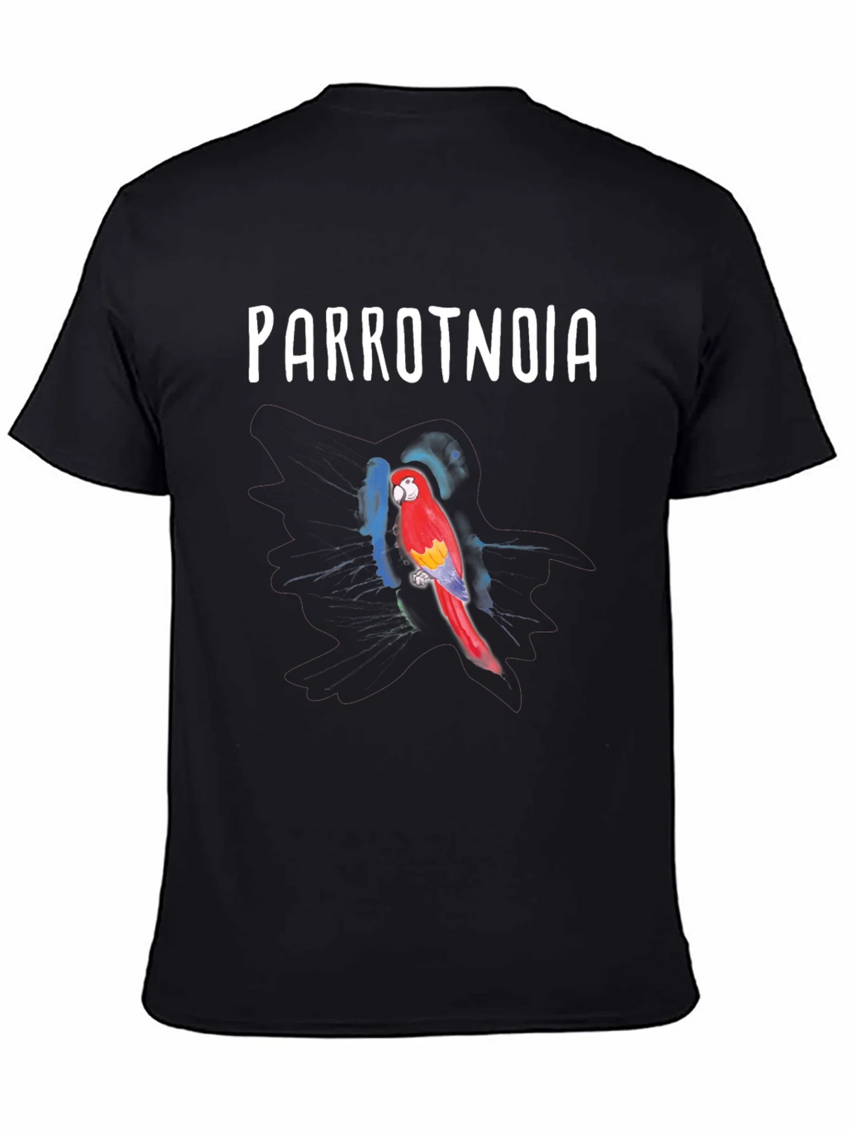 Parrotnoia T-Shirt: Vivid Parrot Design product image 3