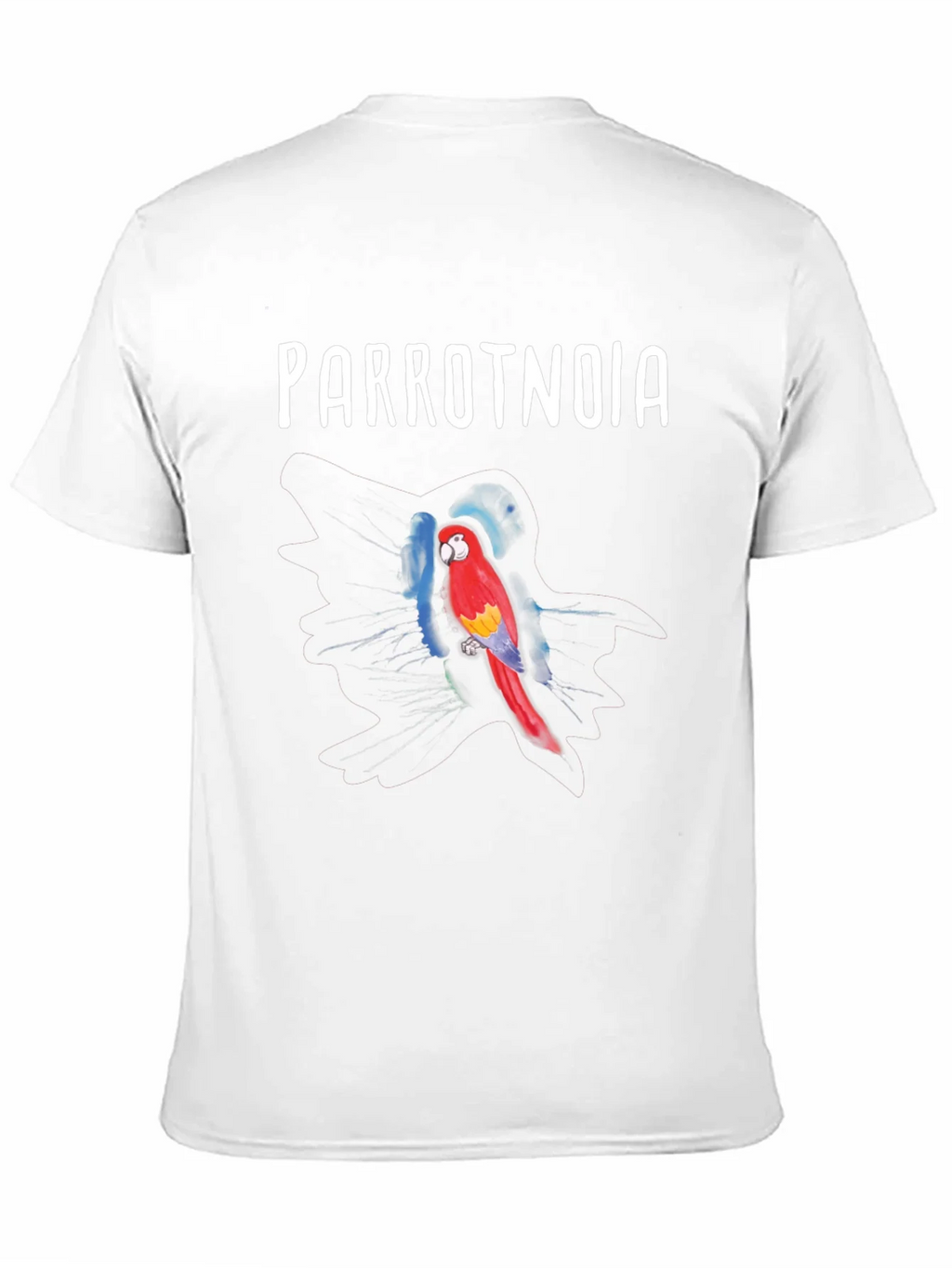 Parrotnoia T-Shirt: Vivid Parrot Design product image 9