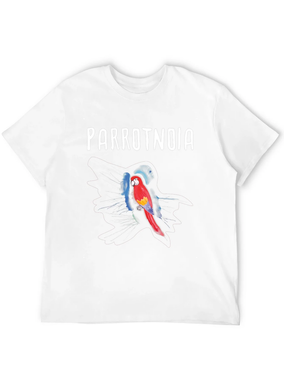 Parrotnoia T-Shirt: Vivid Parrot Design product image 10