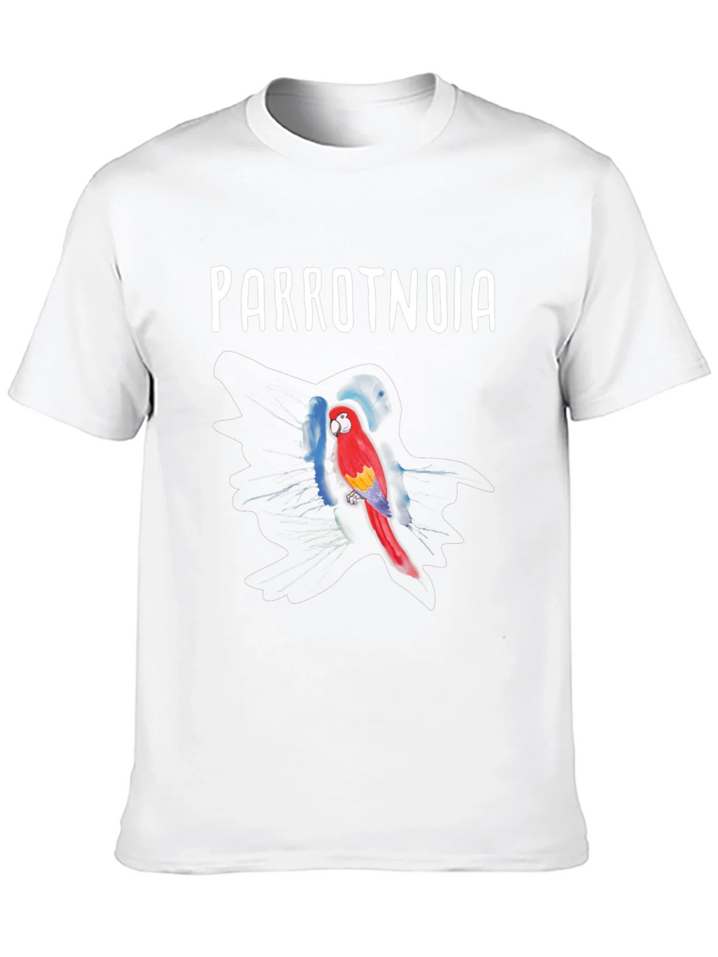 Parrotnoia T-Shirt: Vivid Parrot Design product image 8