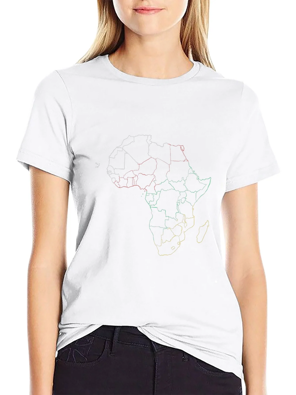 Africa Outline Graphic T-Shirt - Classic Fit product image 8