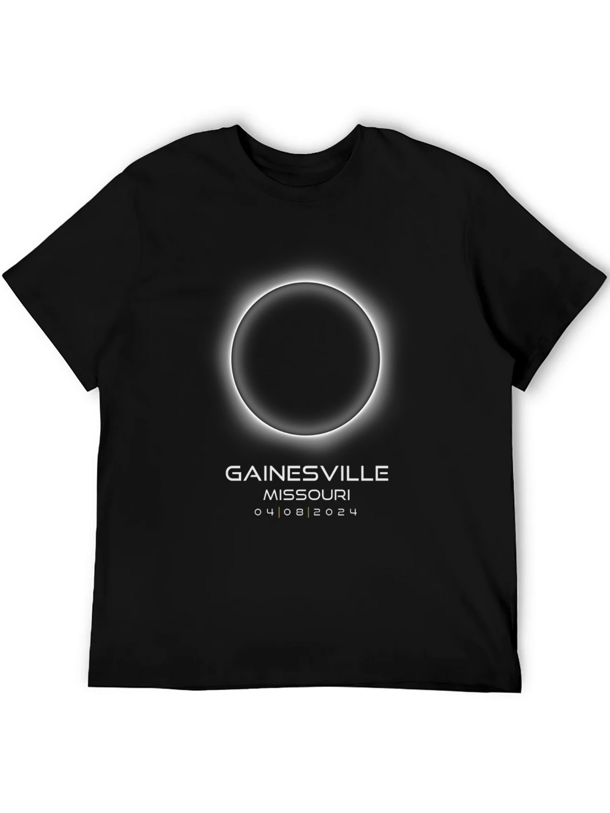 Total Solar Eclipse Gainesville Missouri 2024 T-Shirt product image 5