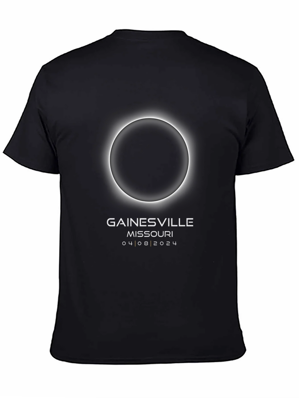 Total Solar Eclipse Gainesville Missouri 2024 T-Shirt product image 4