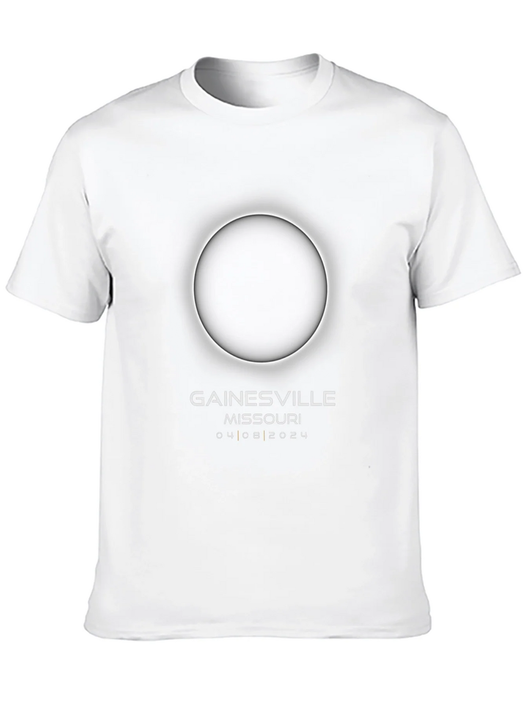 Total Solar Eclipse Gainesville Missouri 2024 T-Shirt product image 9