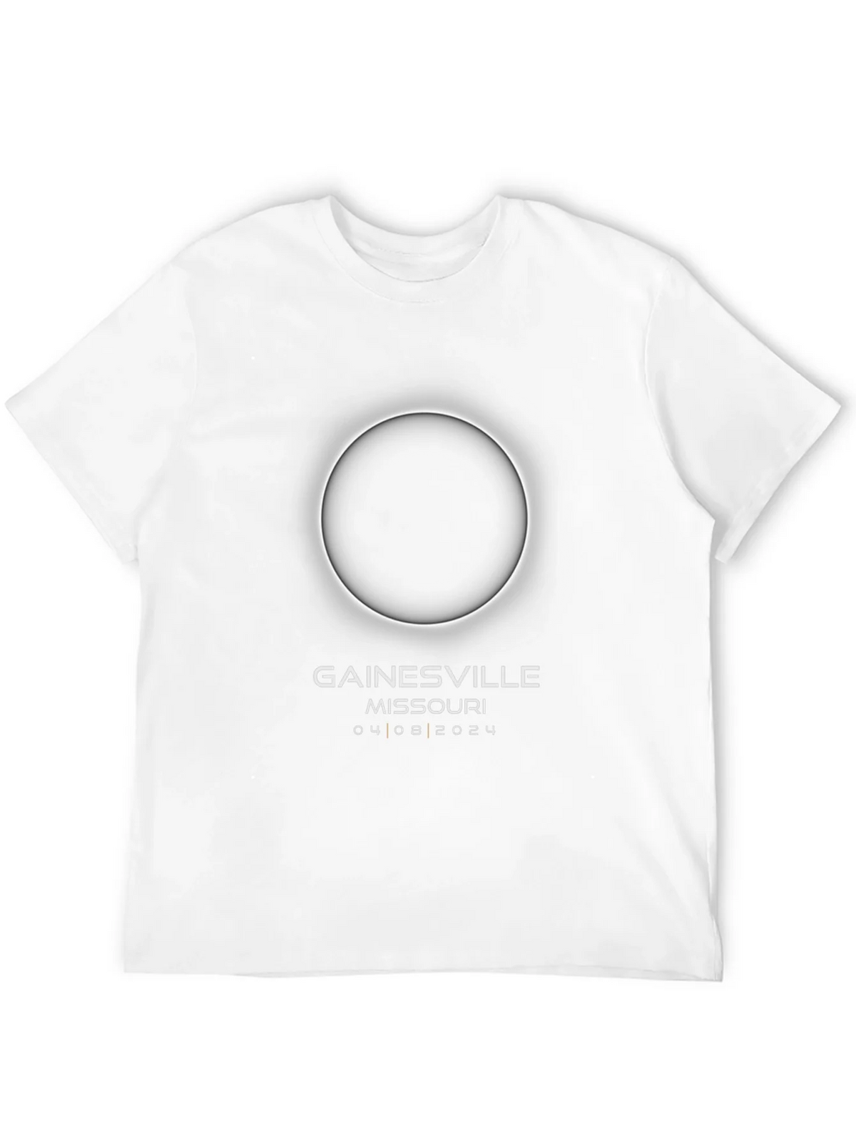 Total Solar Eclipse Gainesville Missouri 2024 T-Shirt product image 11