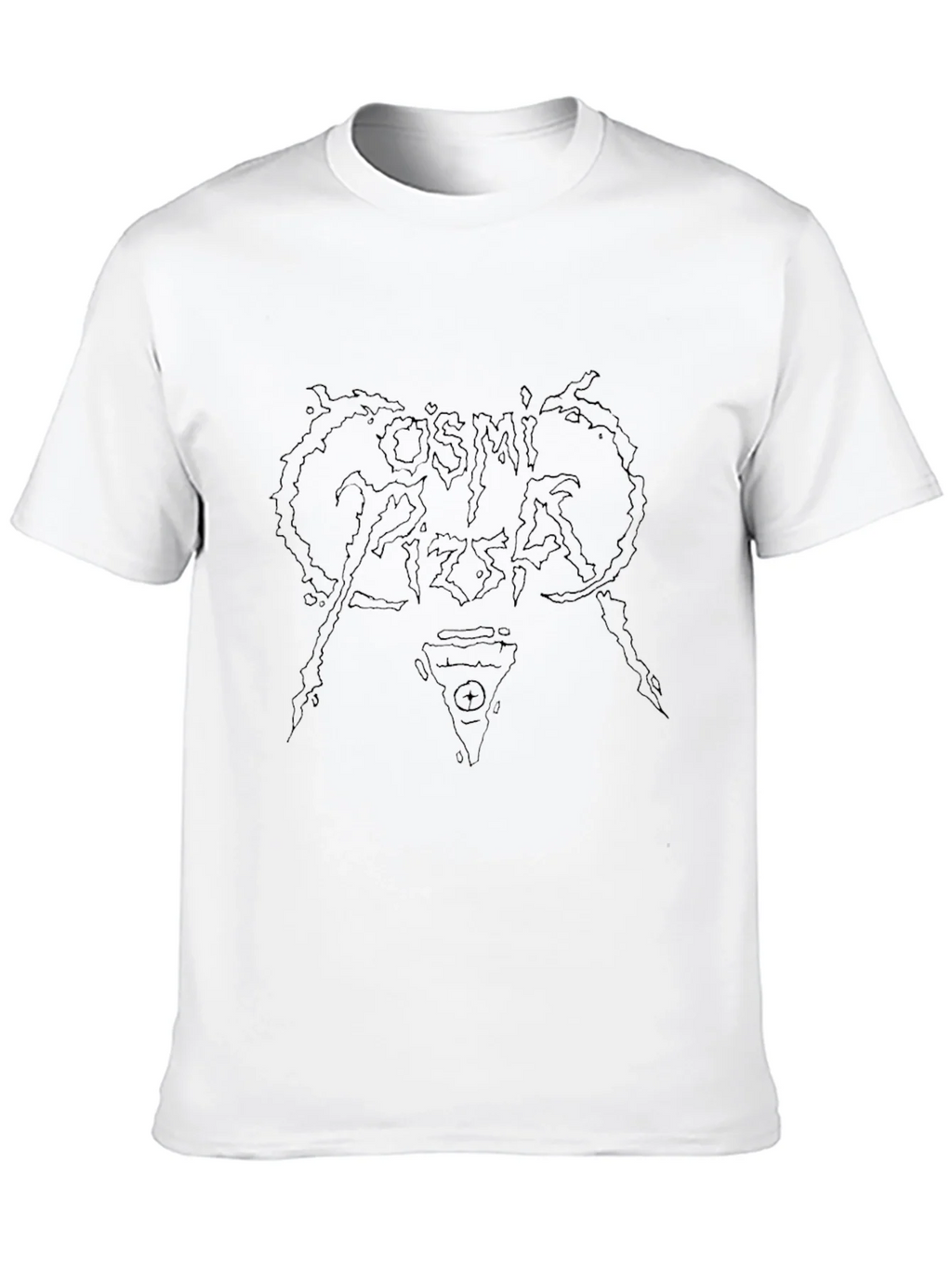 Cosmic Horror Black T-Shirt product image 7