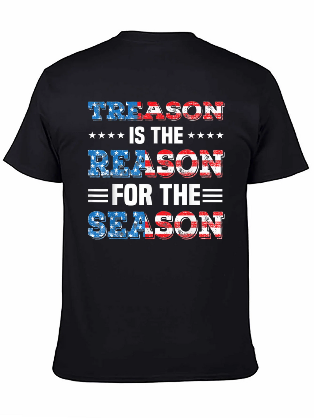 Treason is the Reason T-Shirt Patriotic USA Flag product image 4