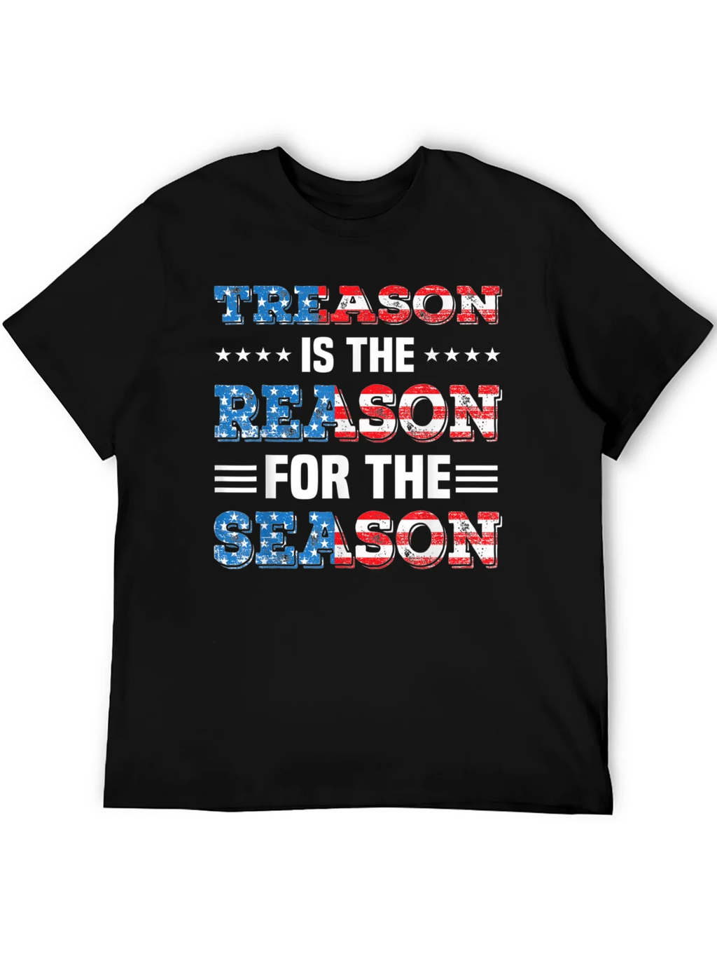 Treason is the Reason T-Shirt Patriotic USA Flag product image 5