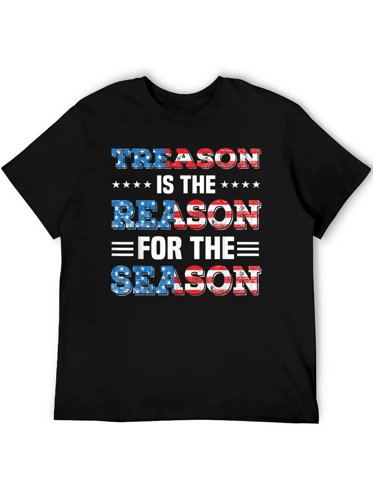 Treason is the Reason T-Shirt Patriotic USA Flag product image 5