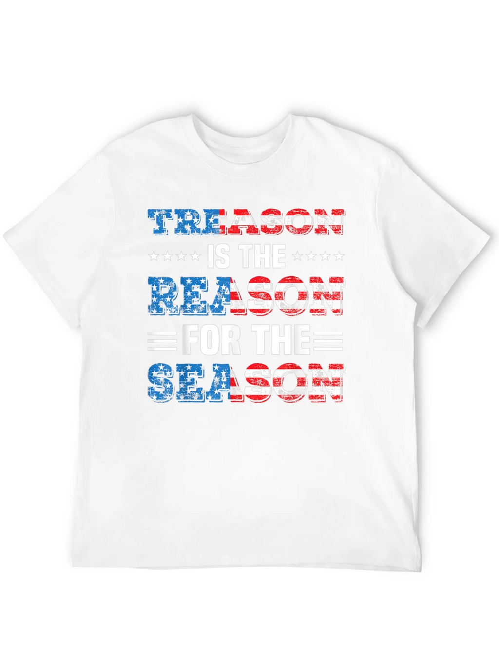 Treason is the Reason T-Shirt Patriotic USA Flag product image 11