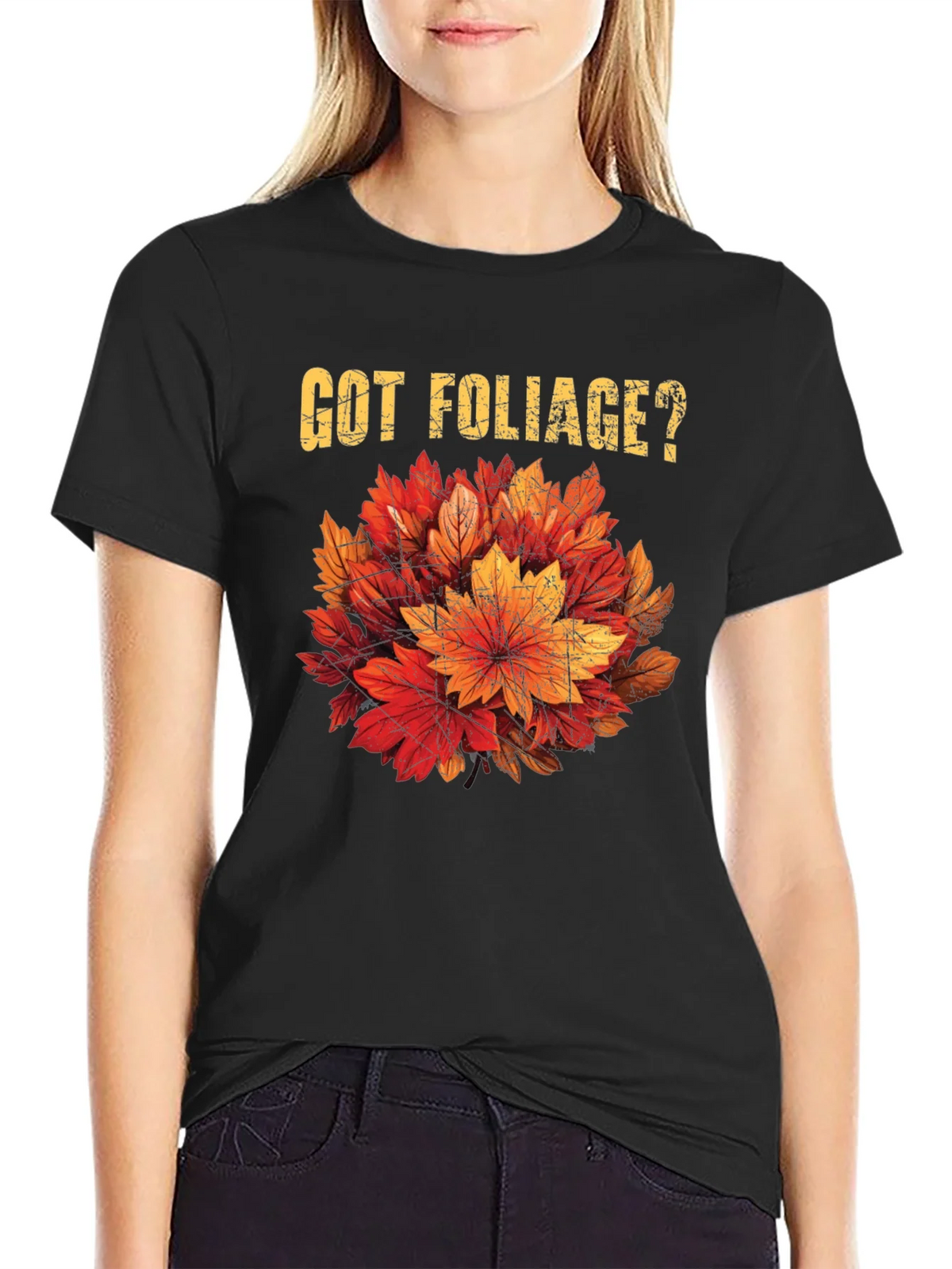Got Foliage? Fall Leaves Graphic Tee product image 2