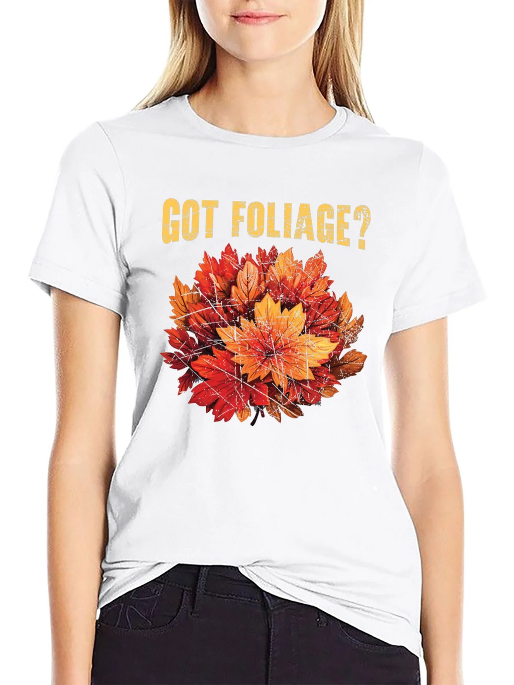 Got Foliage? Fall Leaves Graphic Tee product image 8