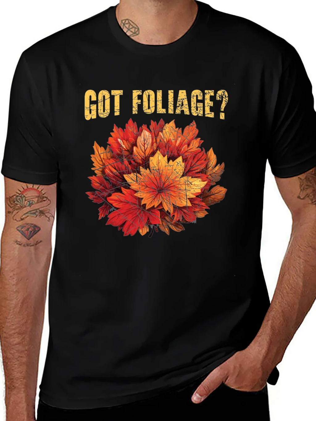 Got Foliage? Fall Leaves Graphic Tee product image 1