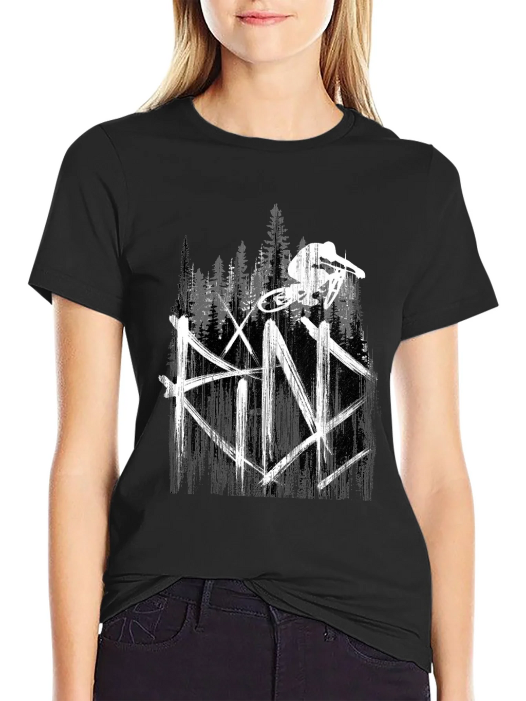 Mountain Bike RIDE Graphic Tee - Adventure Awaits! product image 1