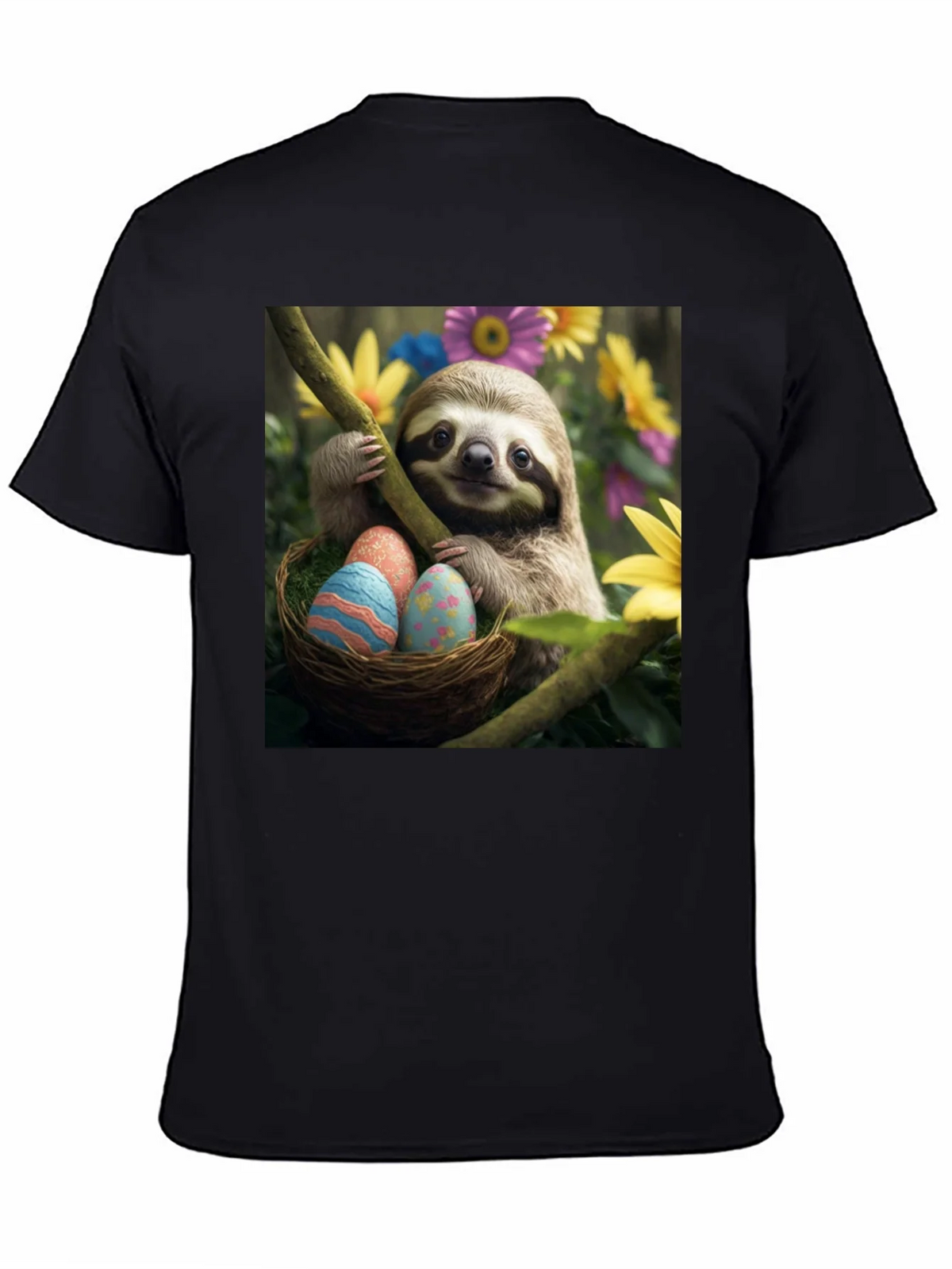 Sloth Easter Egg Hunt T-Shirt product image 4