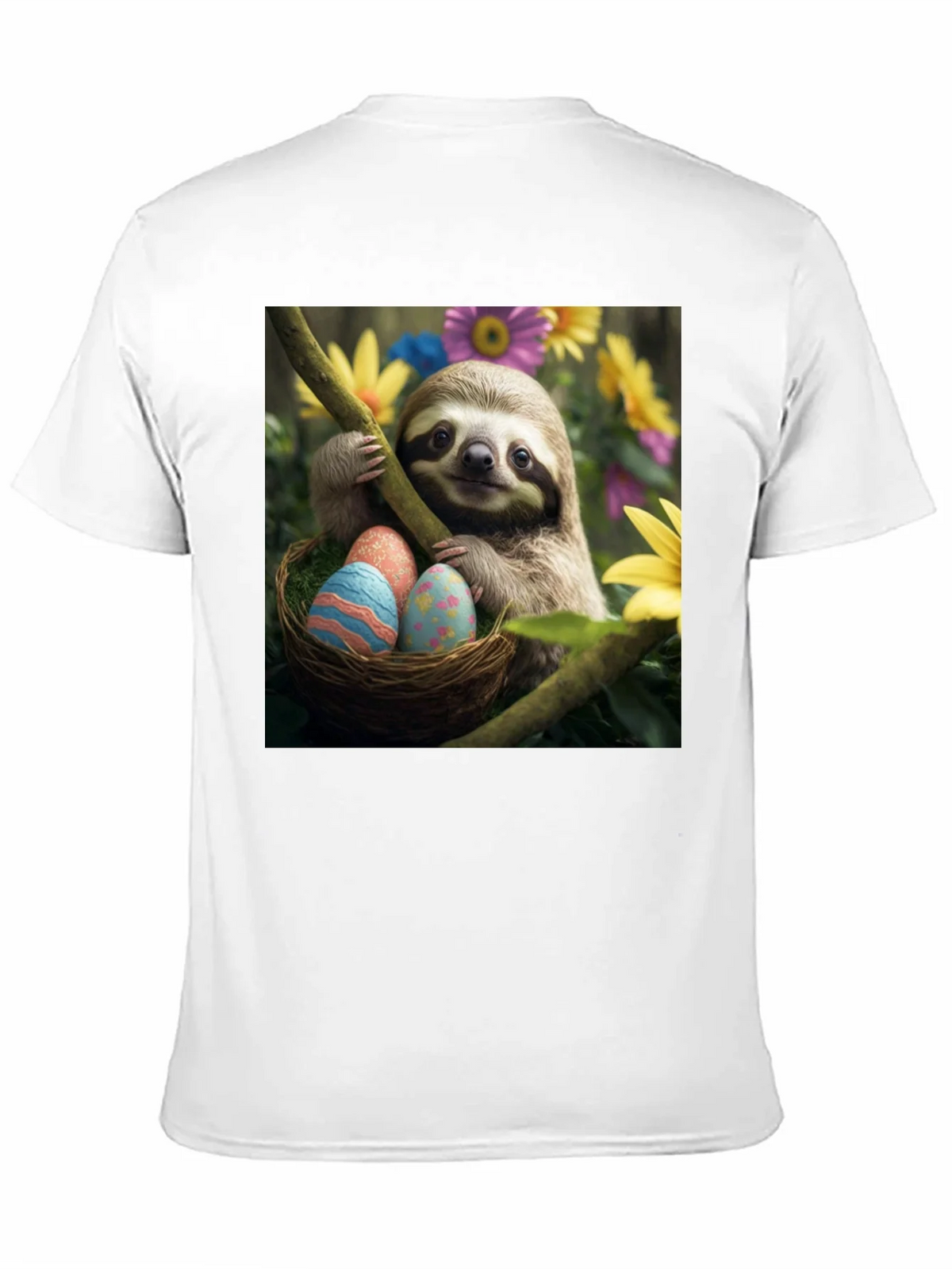 Sloth Easter Egg Hunt T-Shirt product image 10