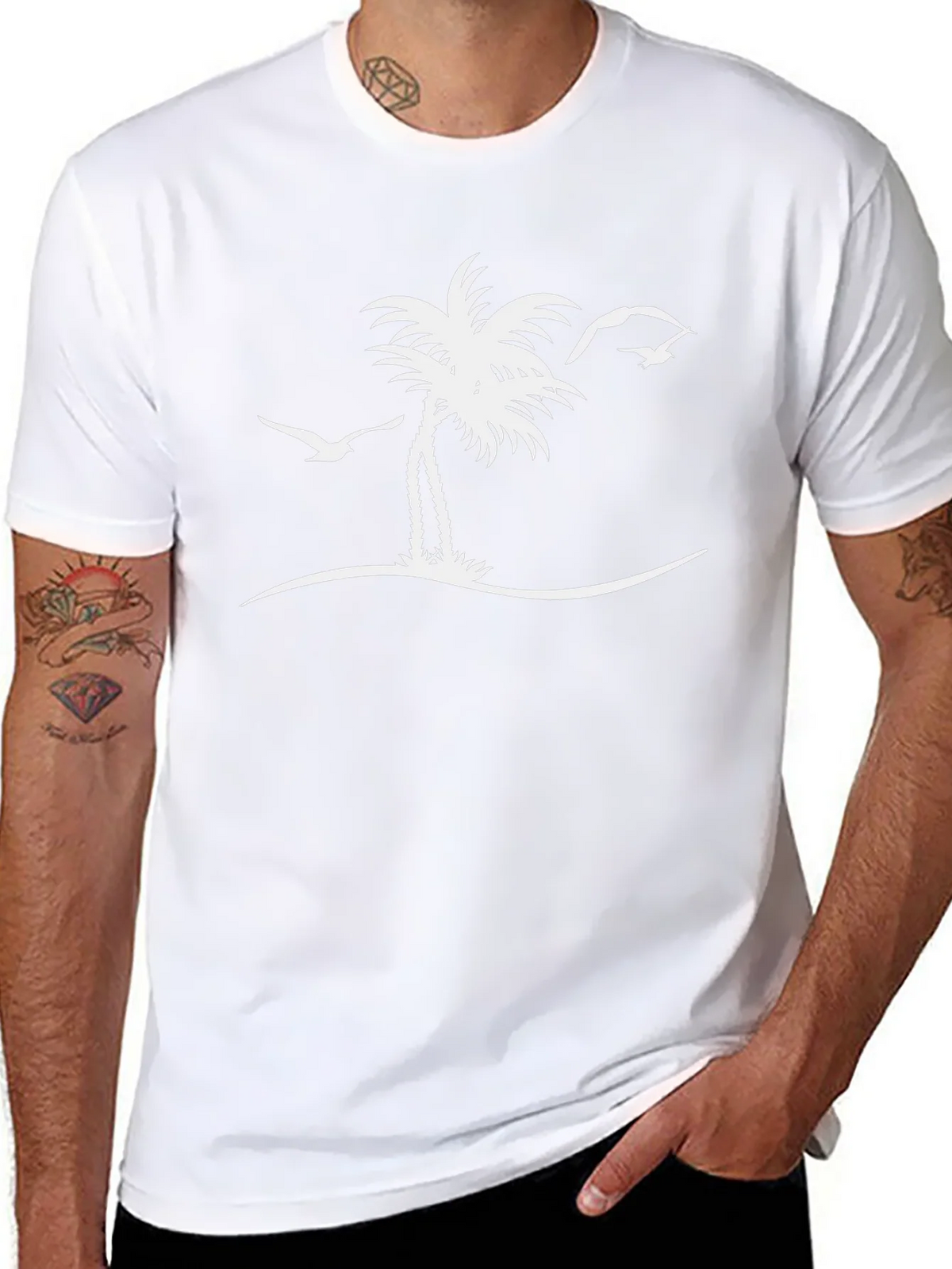 Palm Tree Graphic Tee product image 7